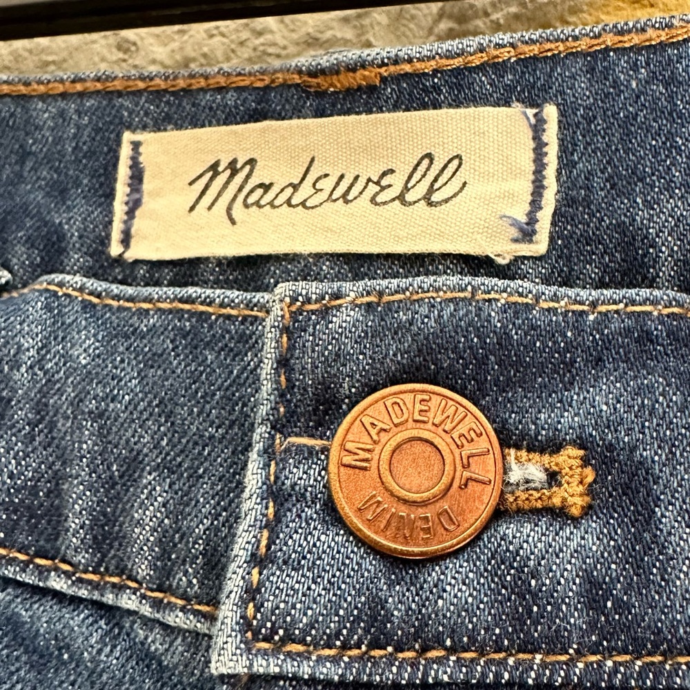 Worn Once Madewell Slim Boy Jean size 26 - Picture 3 of 5
